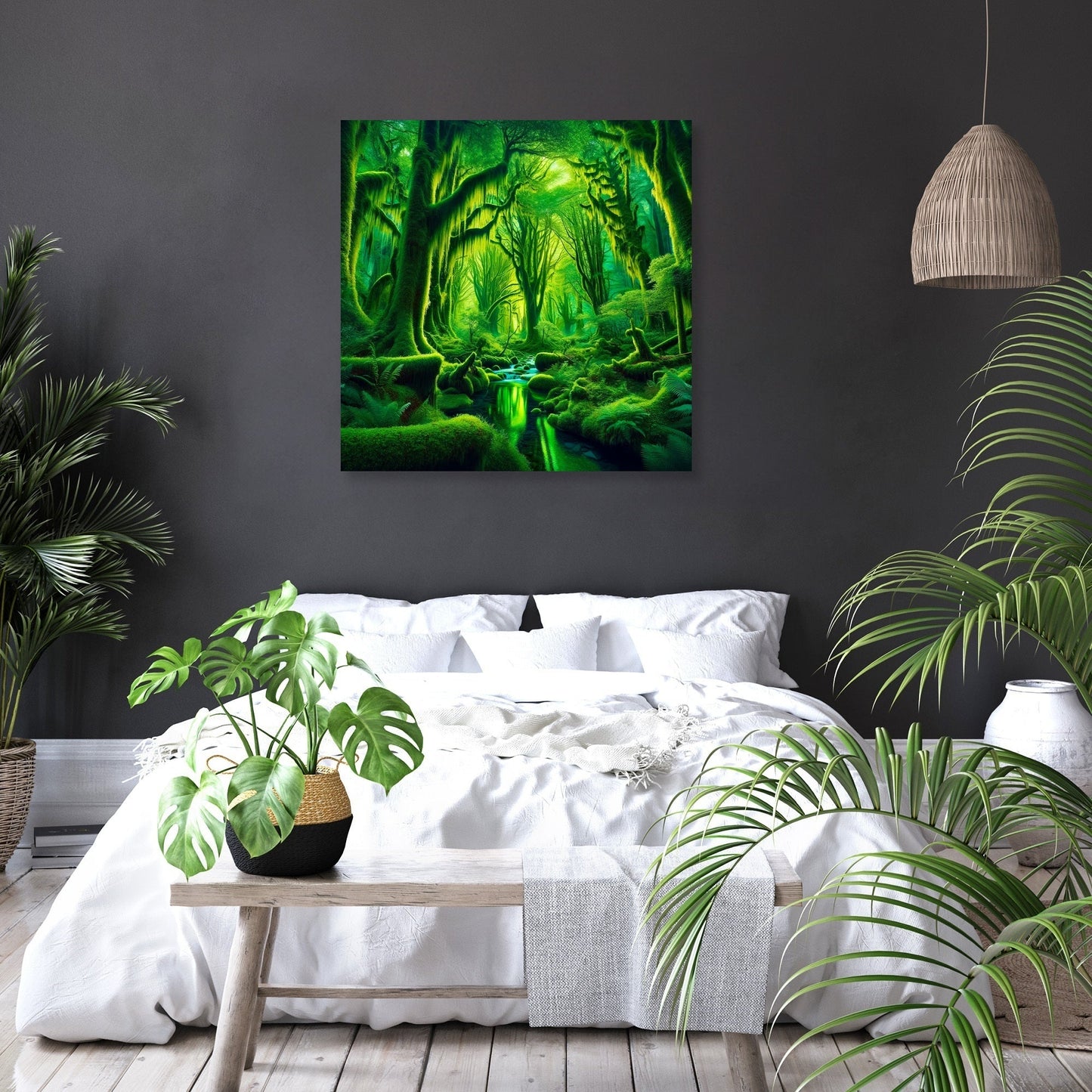 Emerald Enclave Canvas