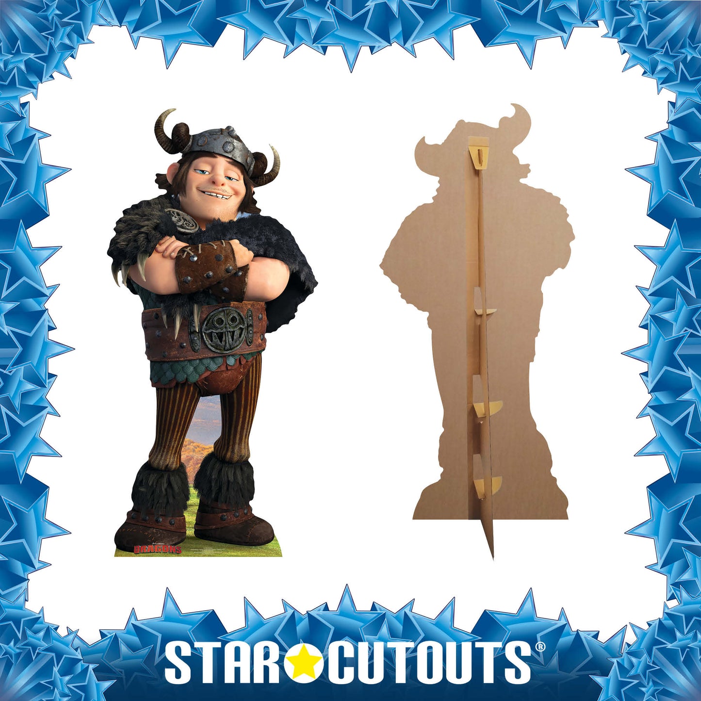 SC735 Snotlout Cardboard Cut Out Height 170cm