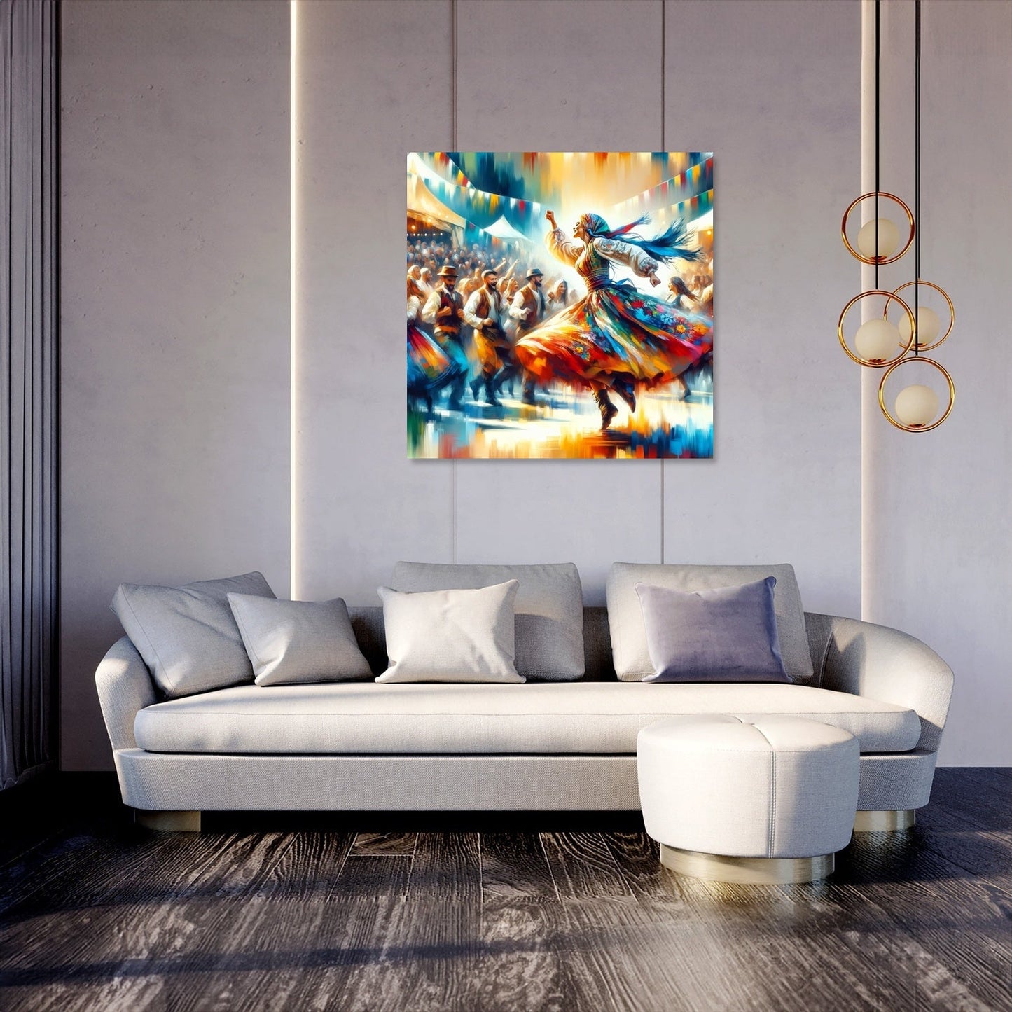 Festival Dance Canvas