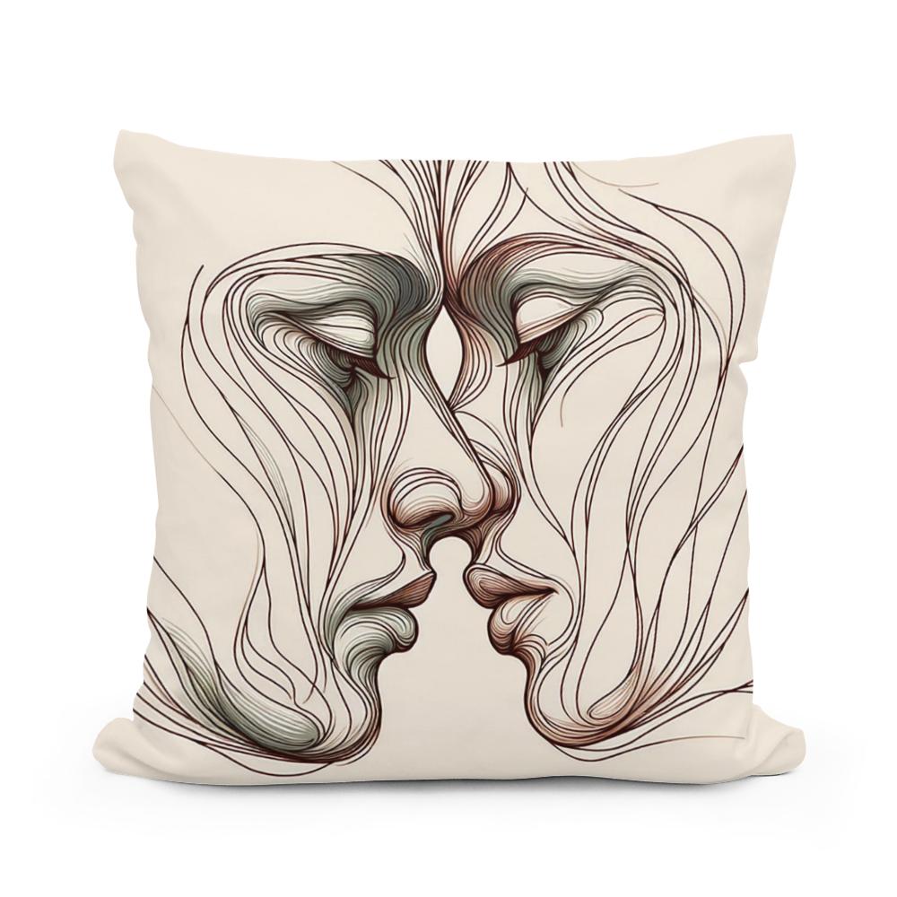 Fusion of Souls Cotton Cushion