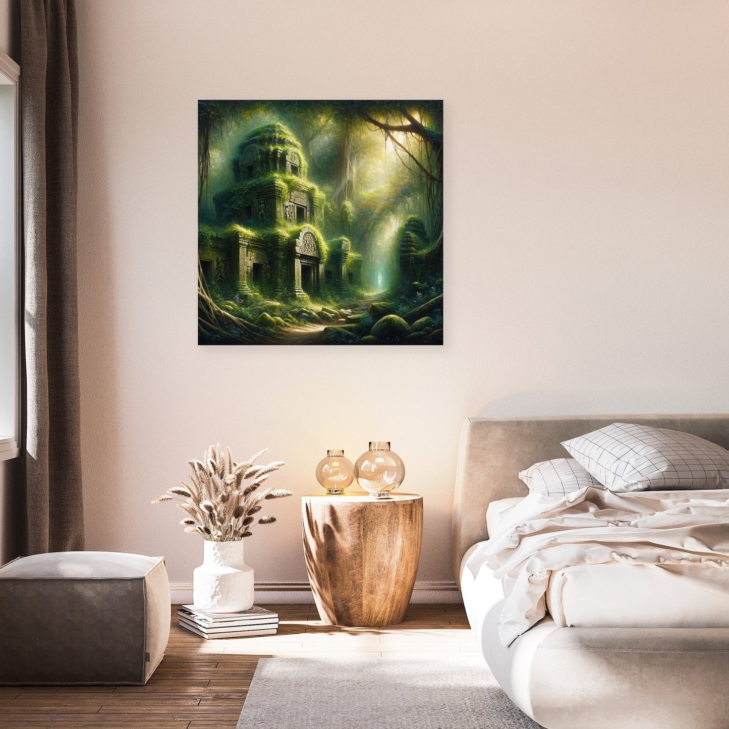 Jungle Ruins Canvas