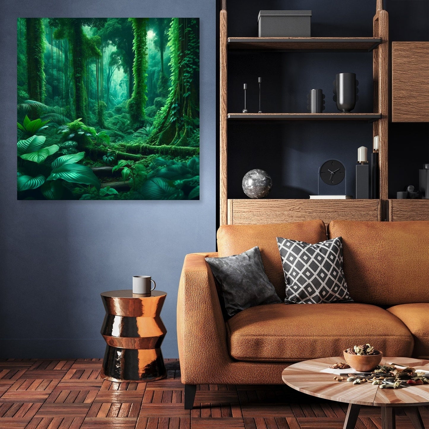 Jade Jungle Canvas