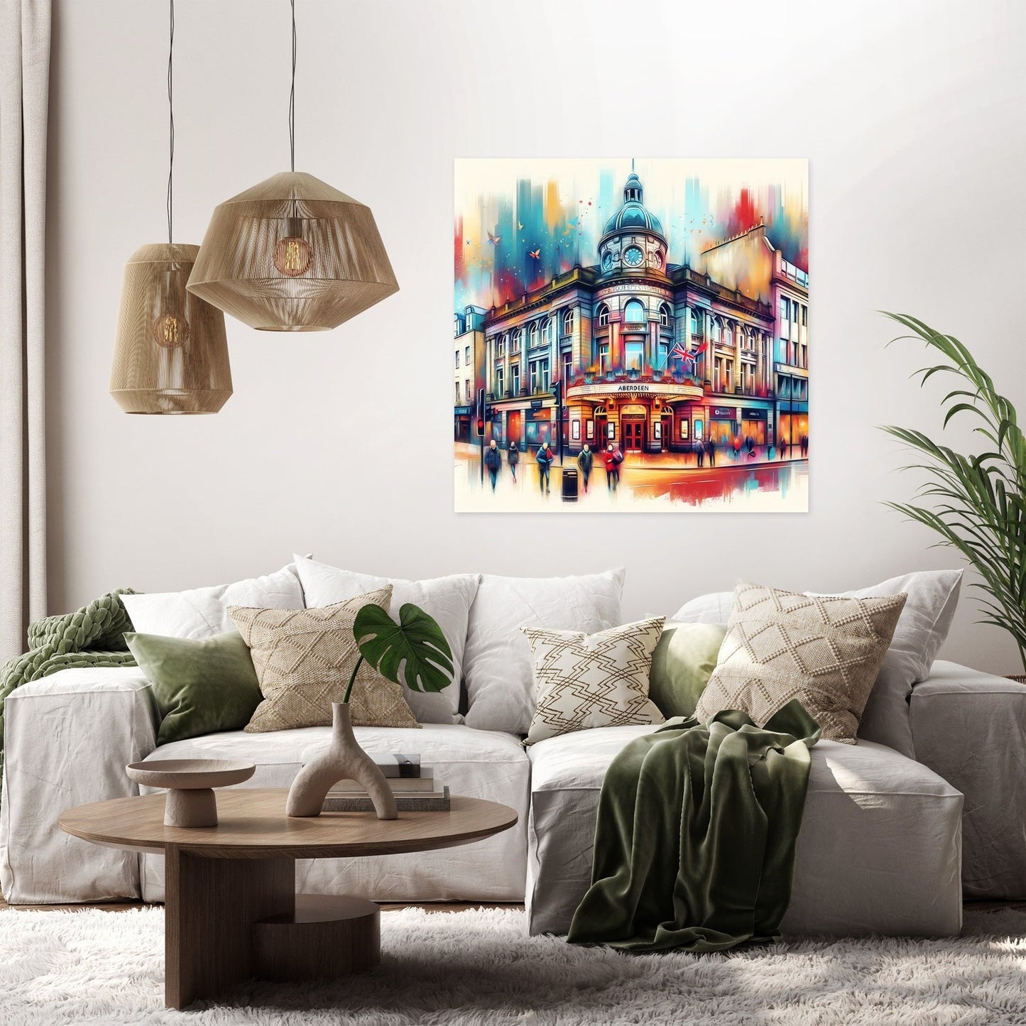 Aberdeen His Majesty's Theatre Whimsy Canvas