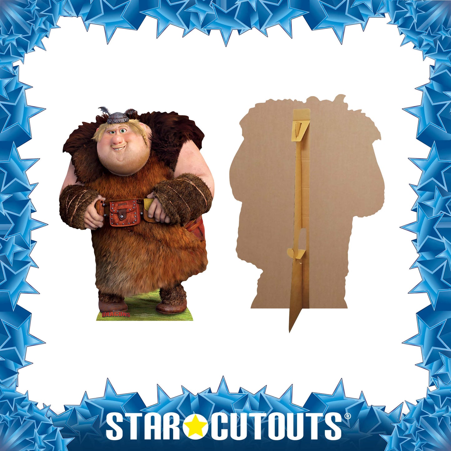 SC737 Fishlegs How To Train Your Dragon Cardboard Cut Out Height 137cm