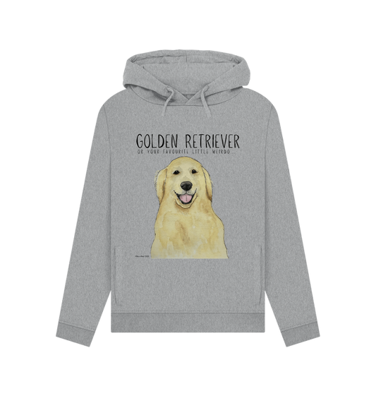 Golden Retriever Energy: Sustainable Women’s Hoodie