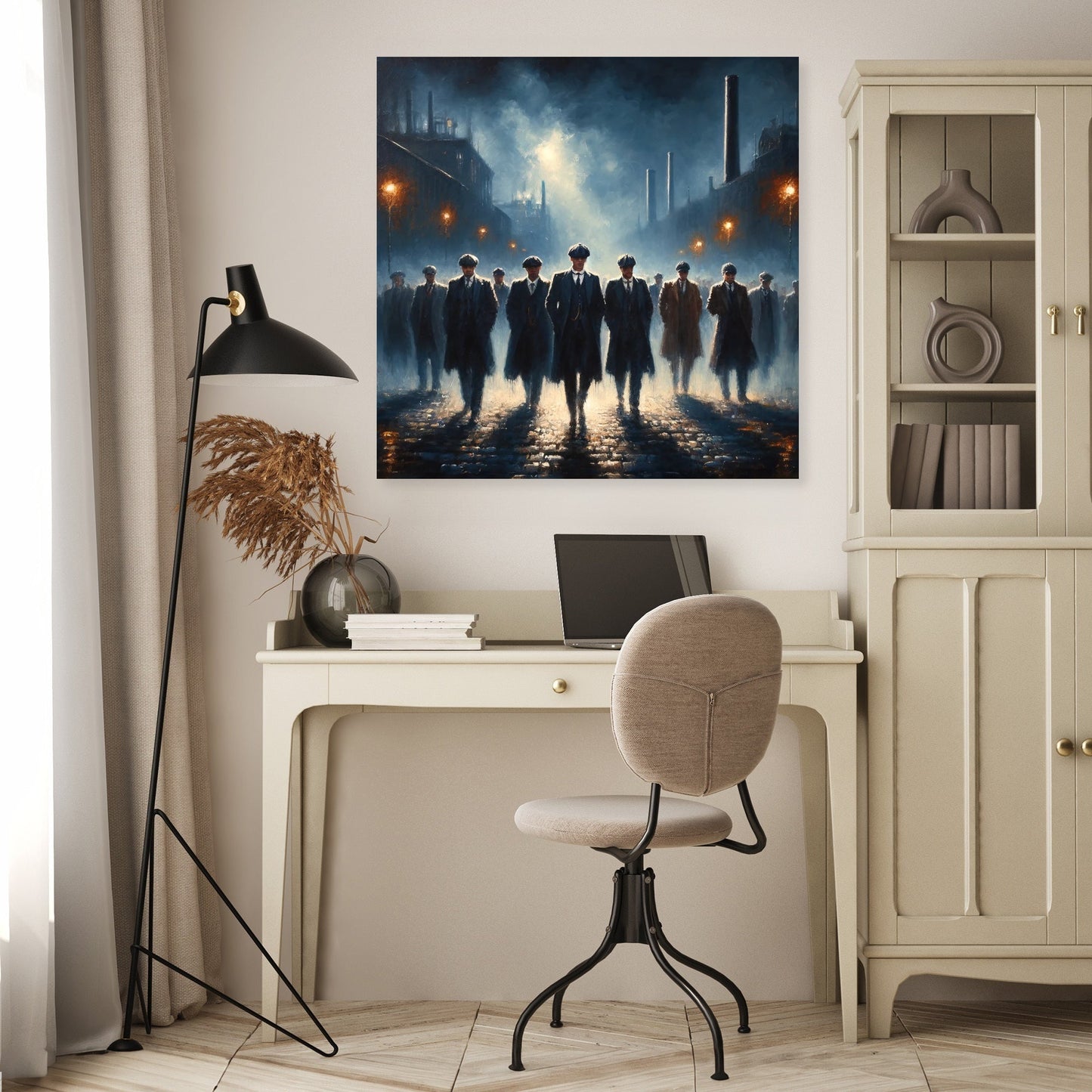 Moonlit Walk Canvas