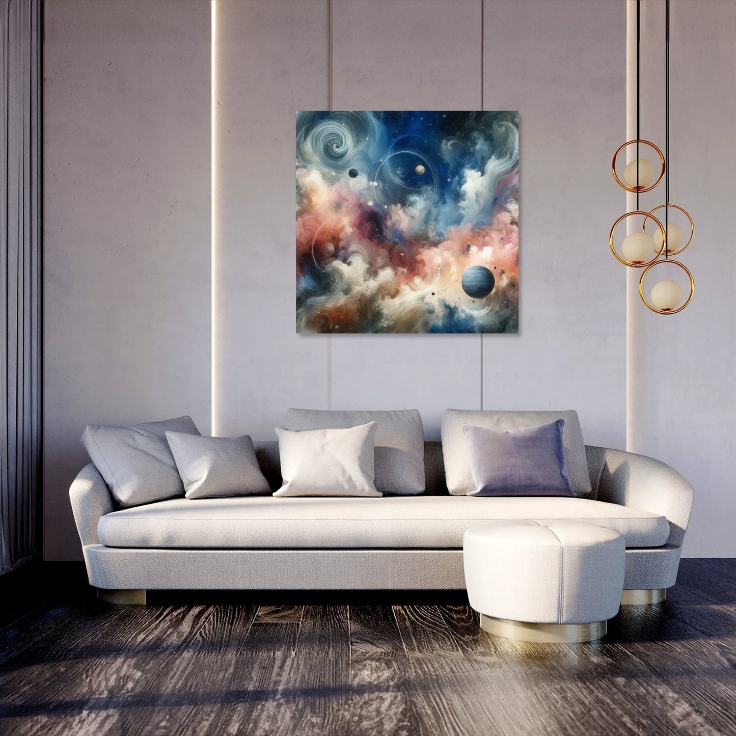 Stellar Tempest Canvas