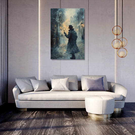 The Detective’s Path Canvas
