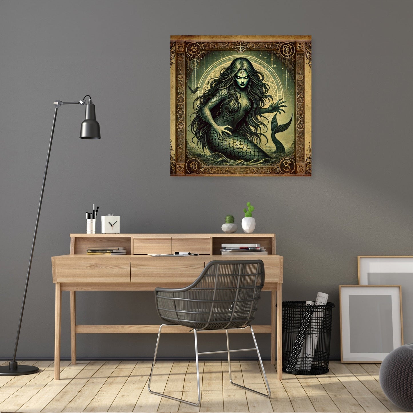 Medieval Siren Canvas