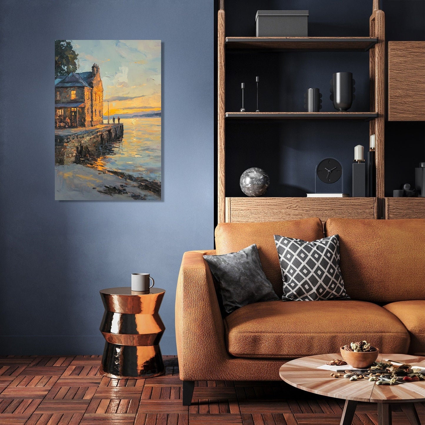 Broughty Ferry Twilight Canvas