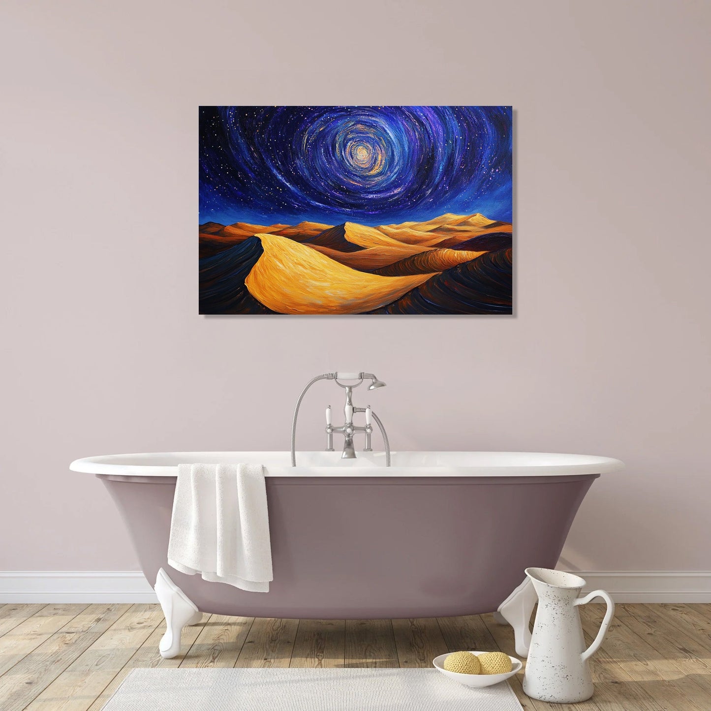 Celestial Desert Dreams Canvas
