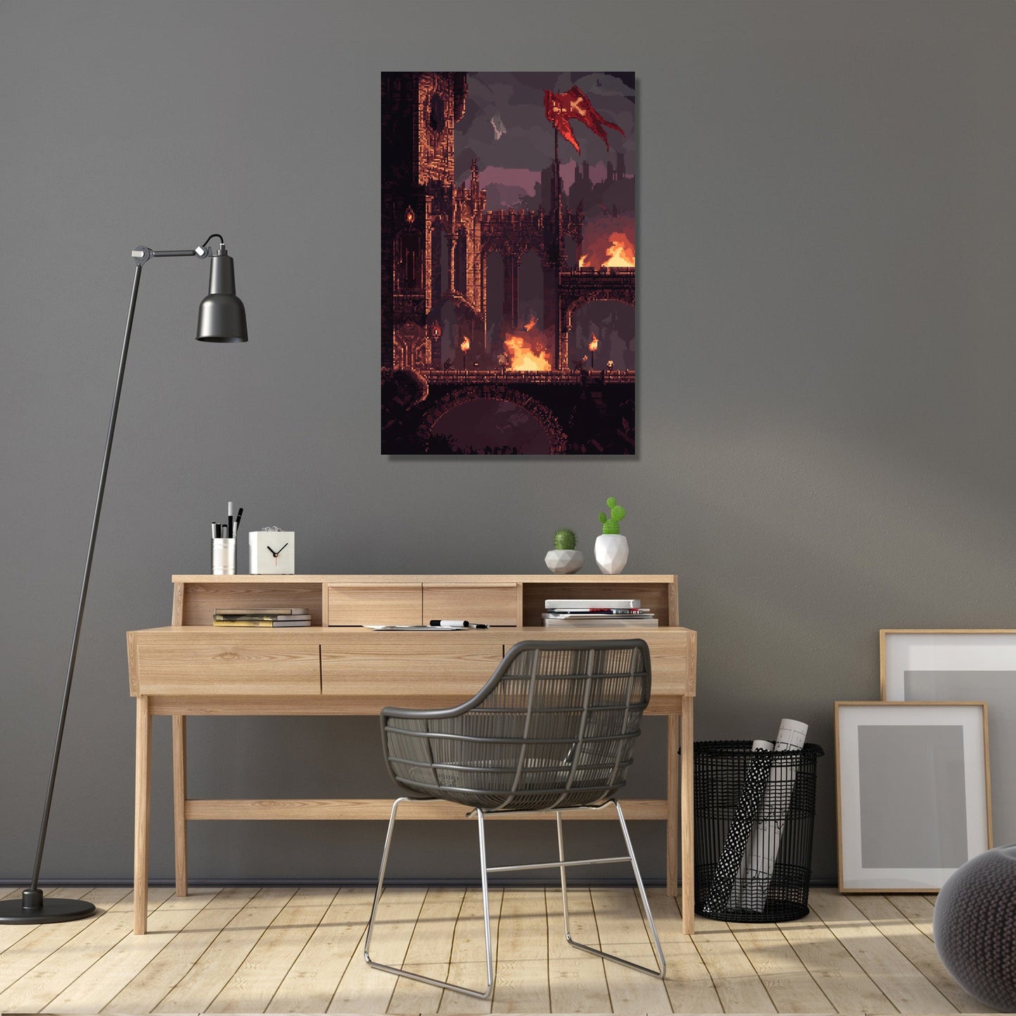 Dark Fortress Fantasy Canvas