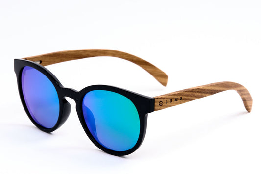 Luma Sunglasses - Tarka - Black/Green