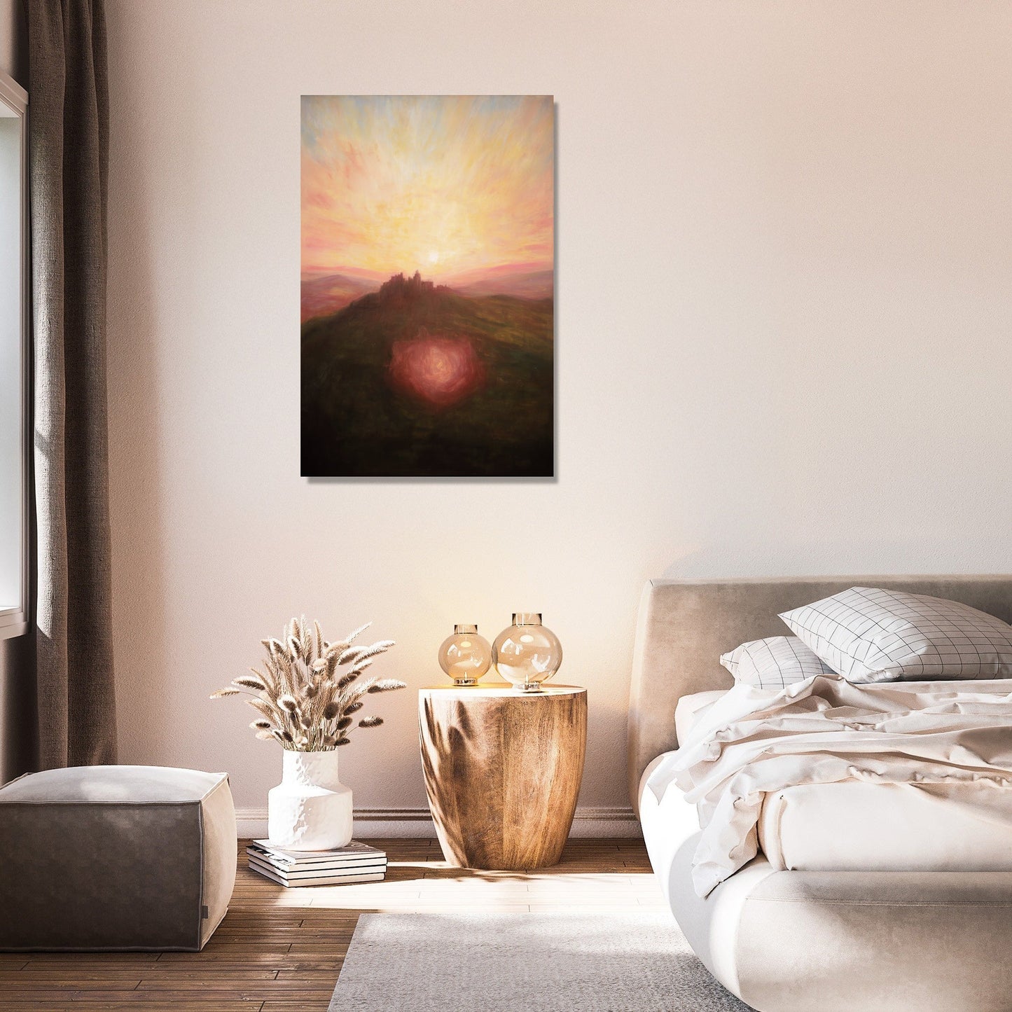Castle Shadow Canvas