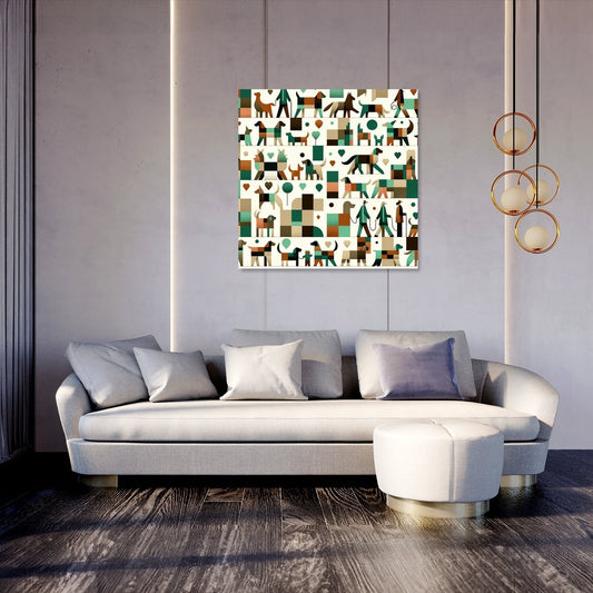 Pet Parade Delight Canvas