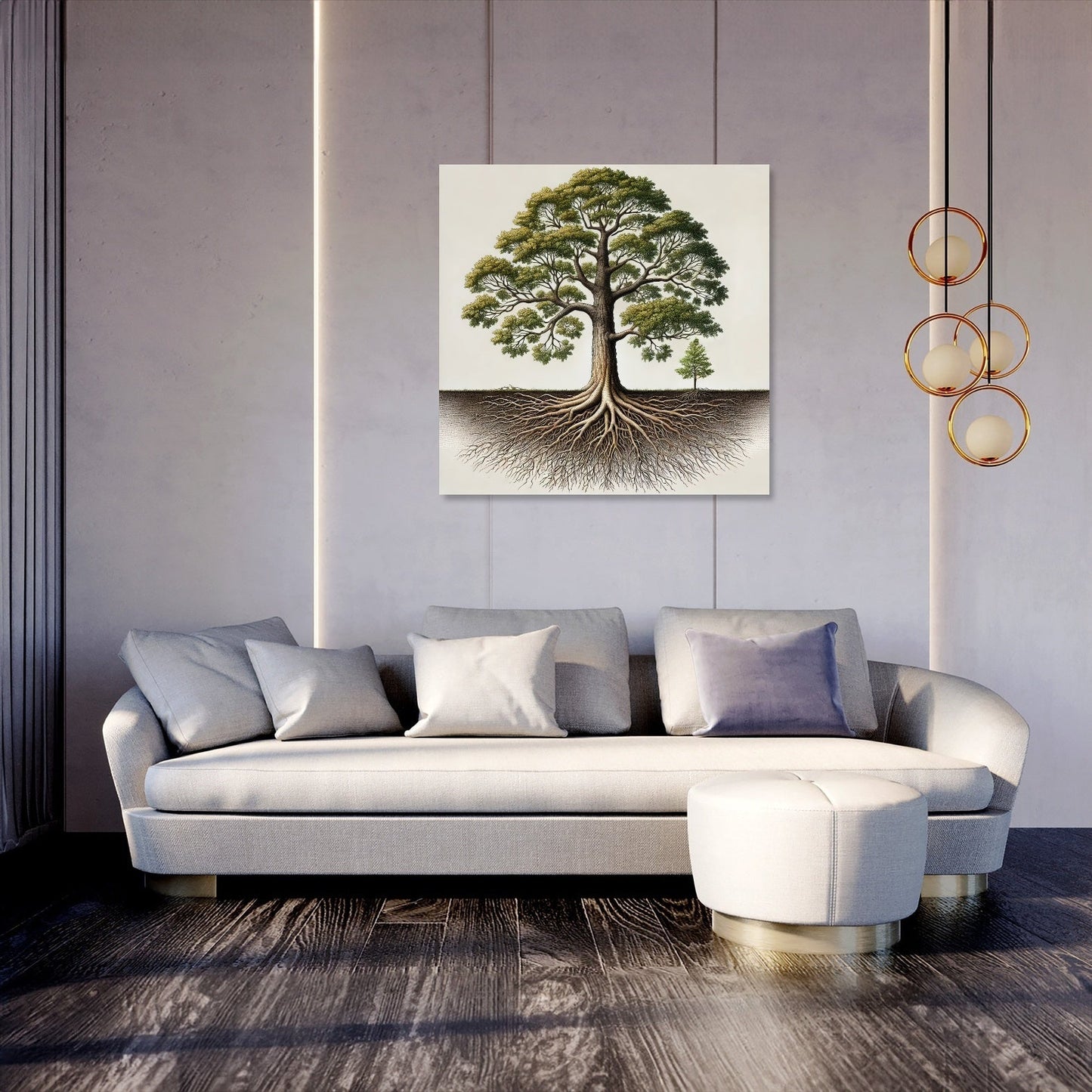 Elegant Tree Botanical Canvas