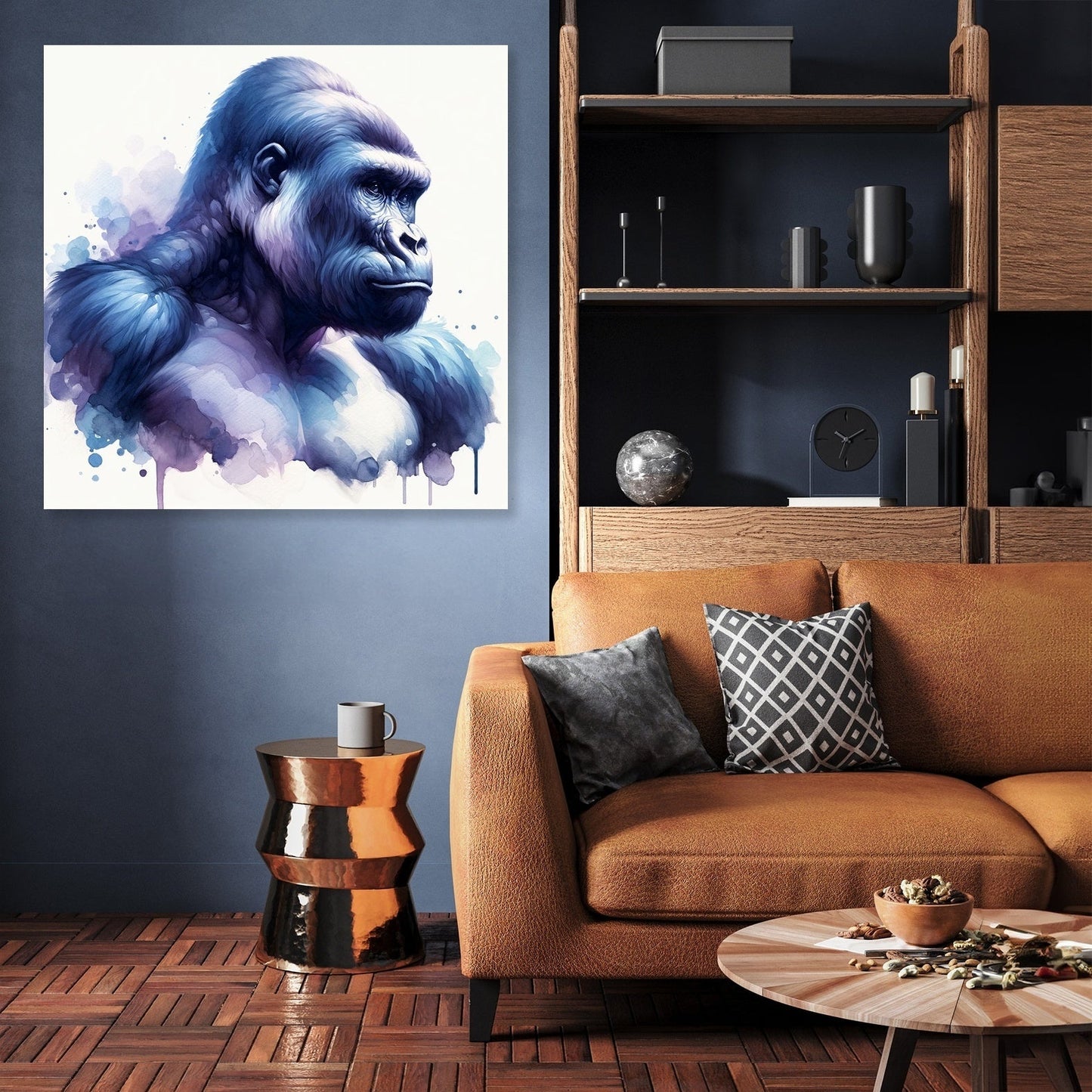 Noble Gorilla Canvas