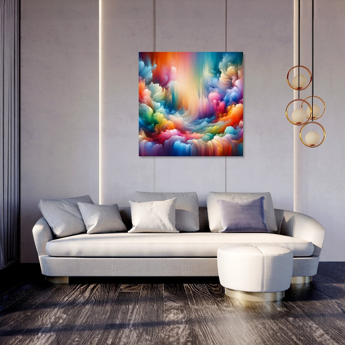 Colorful Silence Canvas