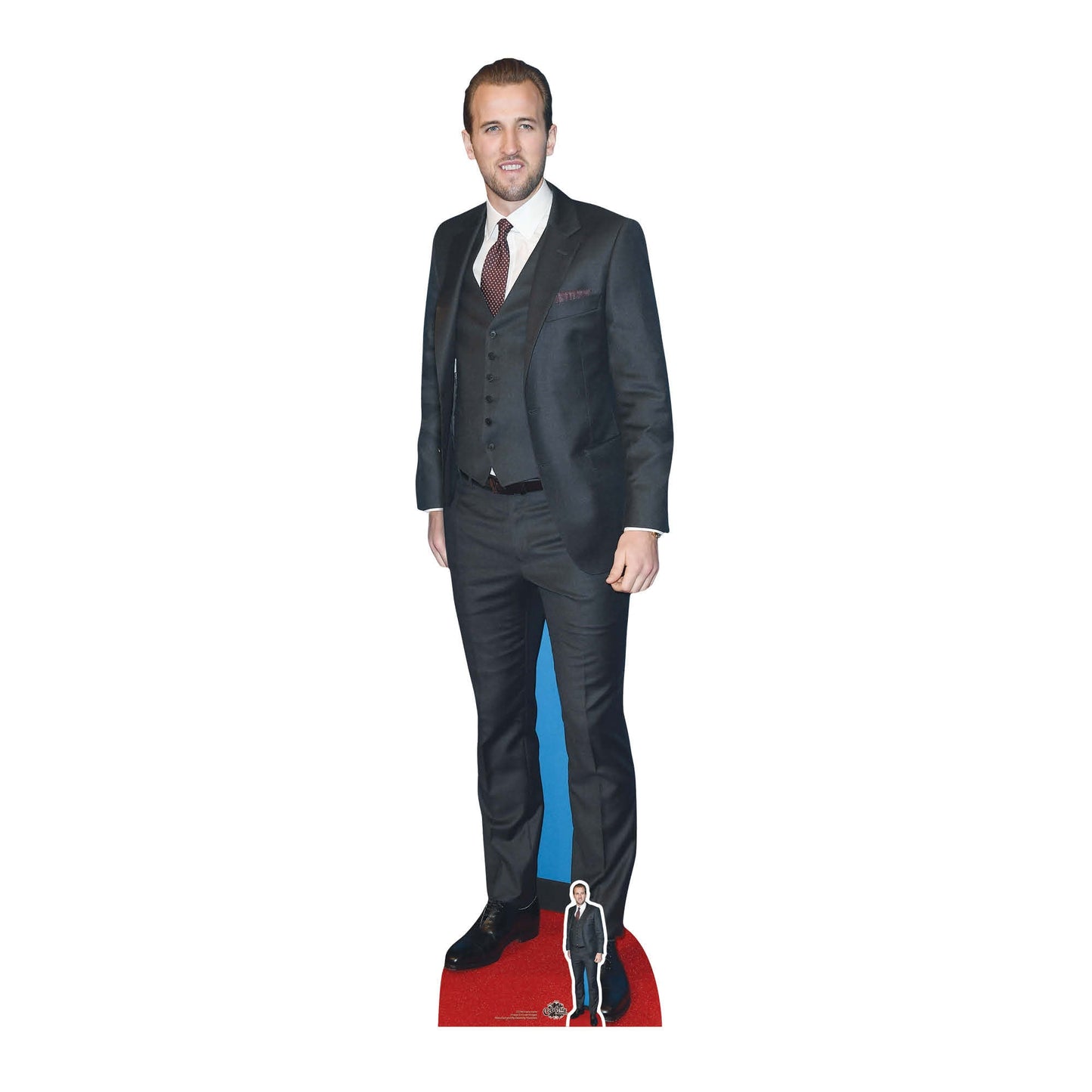 CS740 Harry Kane Footballer World Cup 2026 Height 187cm Lifesize Cardboard Cut Out With Mini