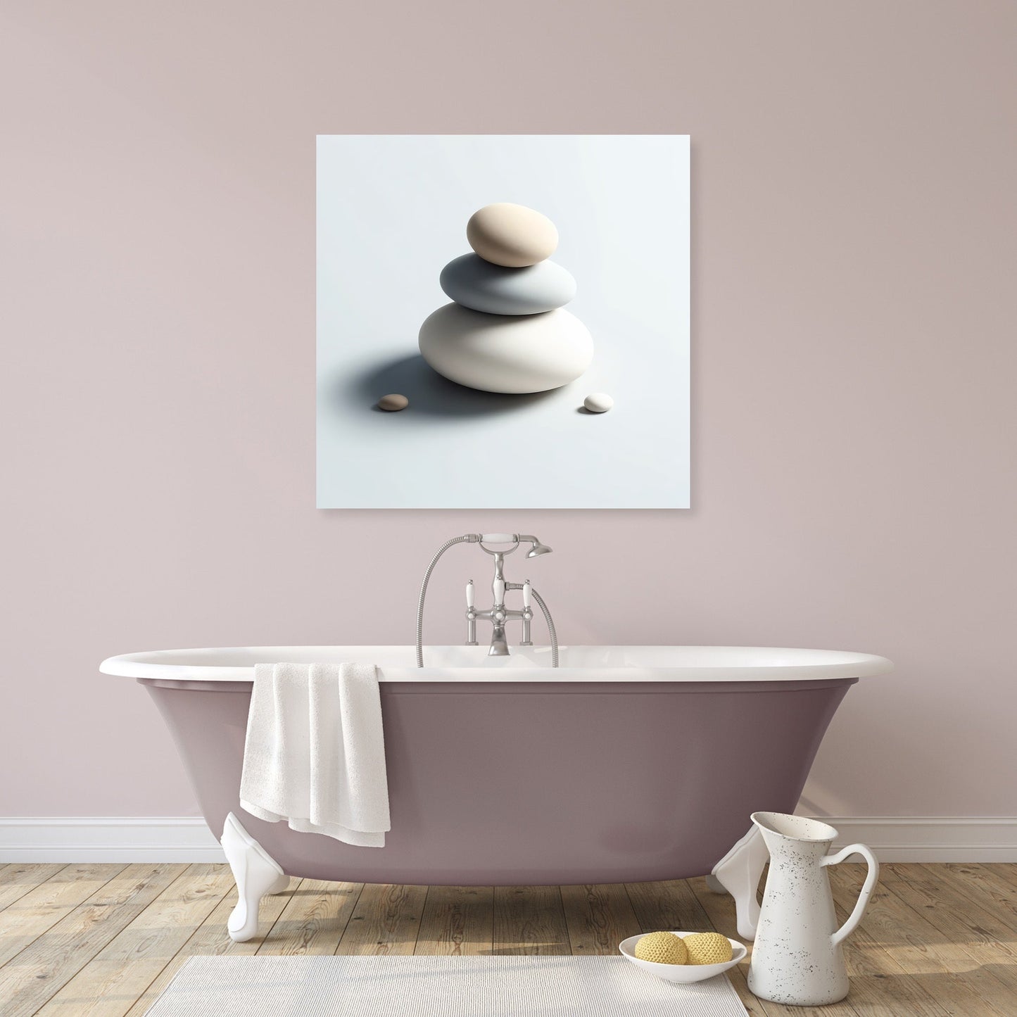 Zen Stones Canvas