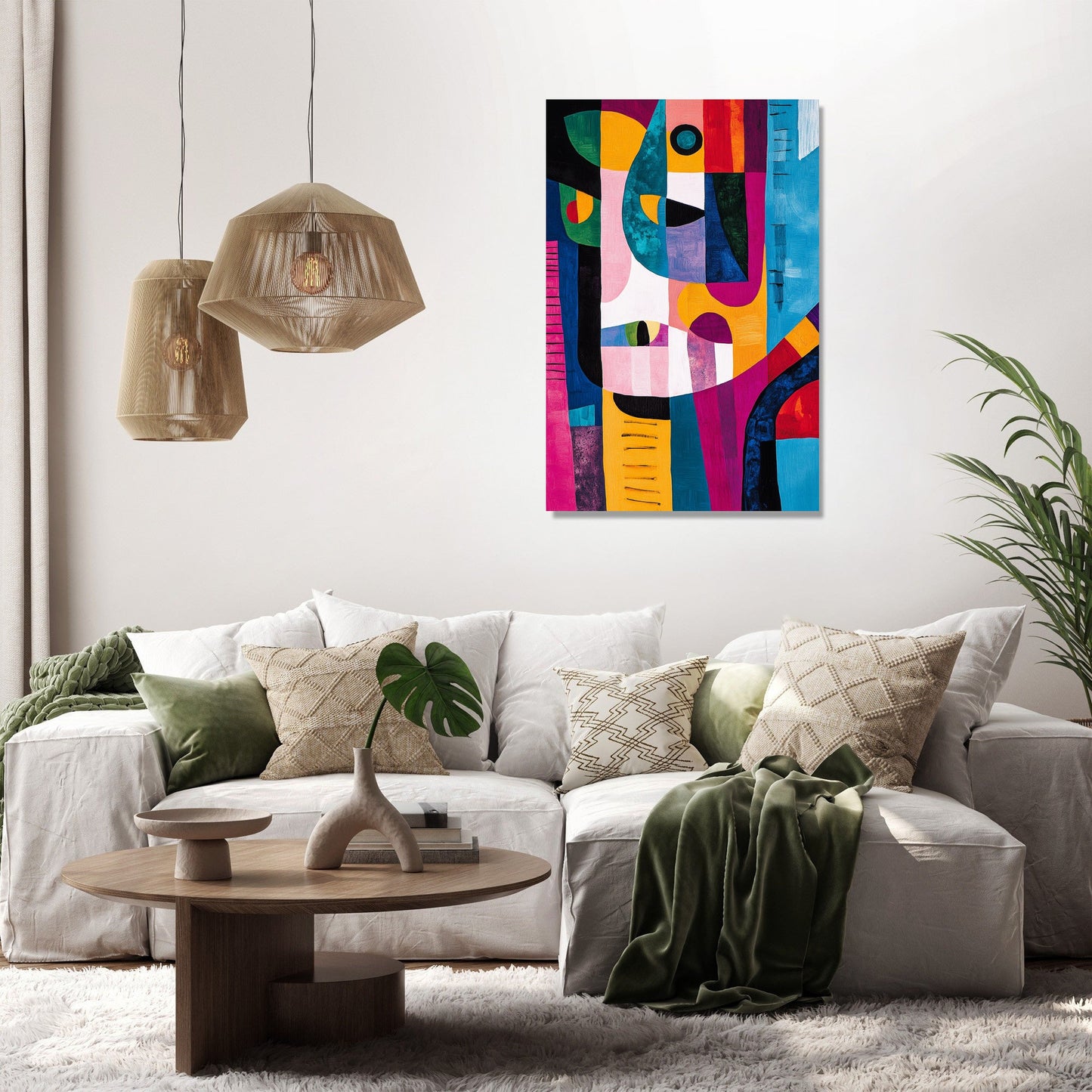 Energetic Movement Canvas