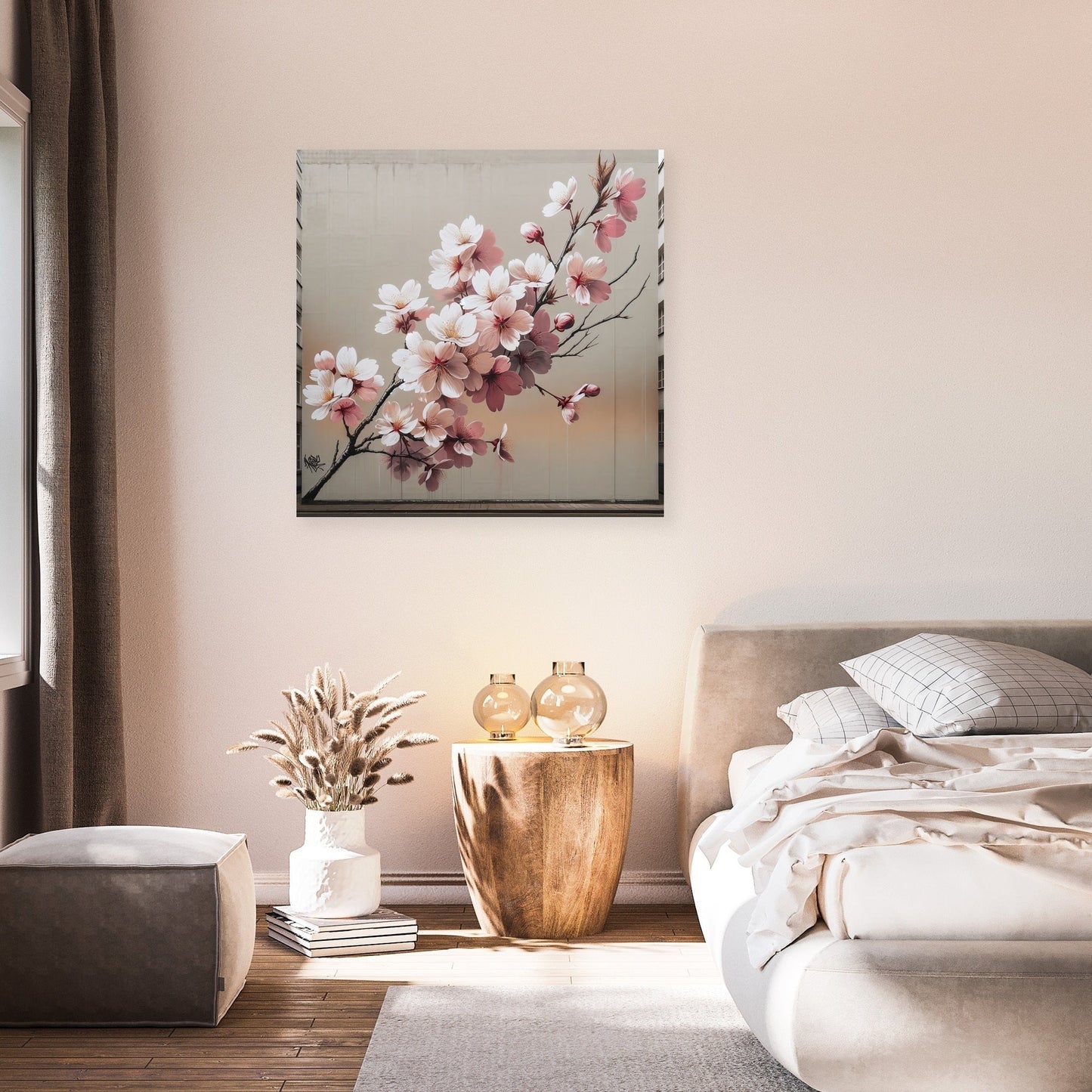 Cherry Blossom Elegance Canvas