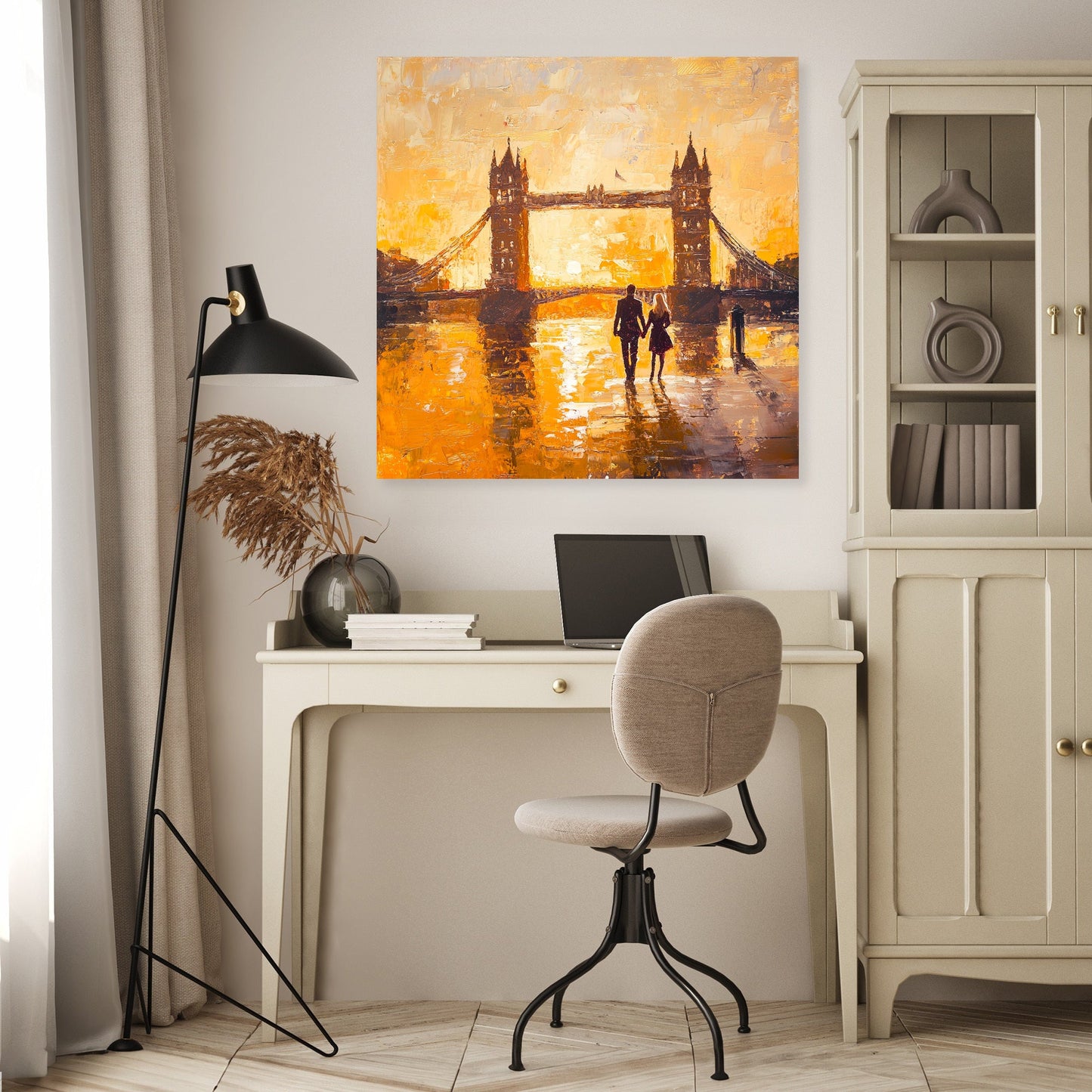 Tower Bridge Romance Canvas