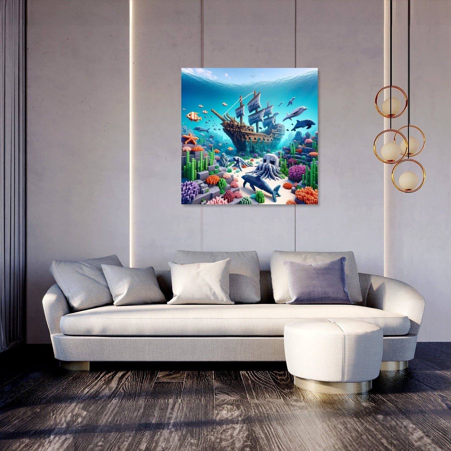 Ocean Depths Canvas