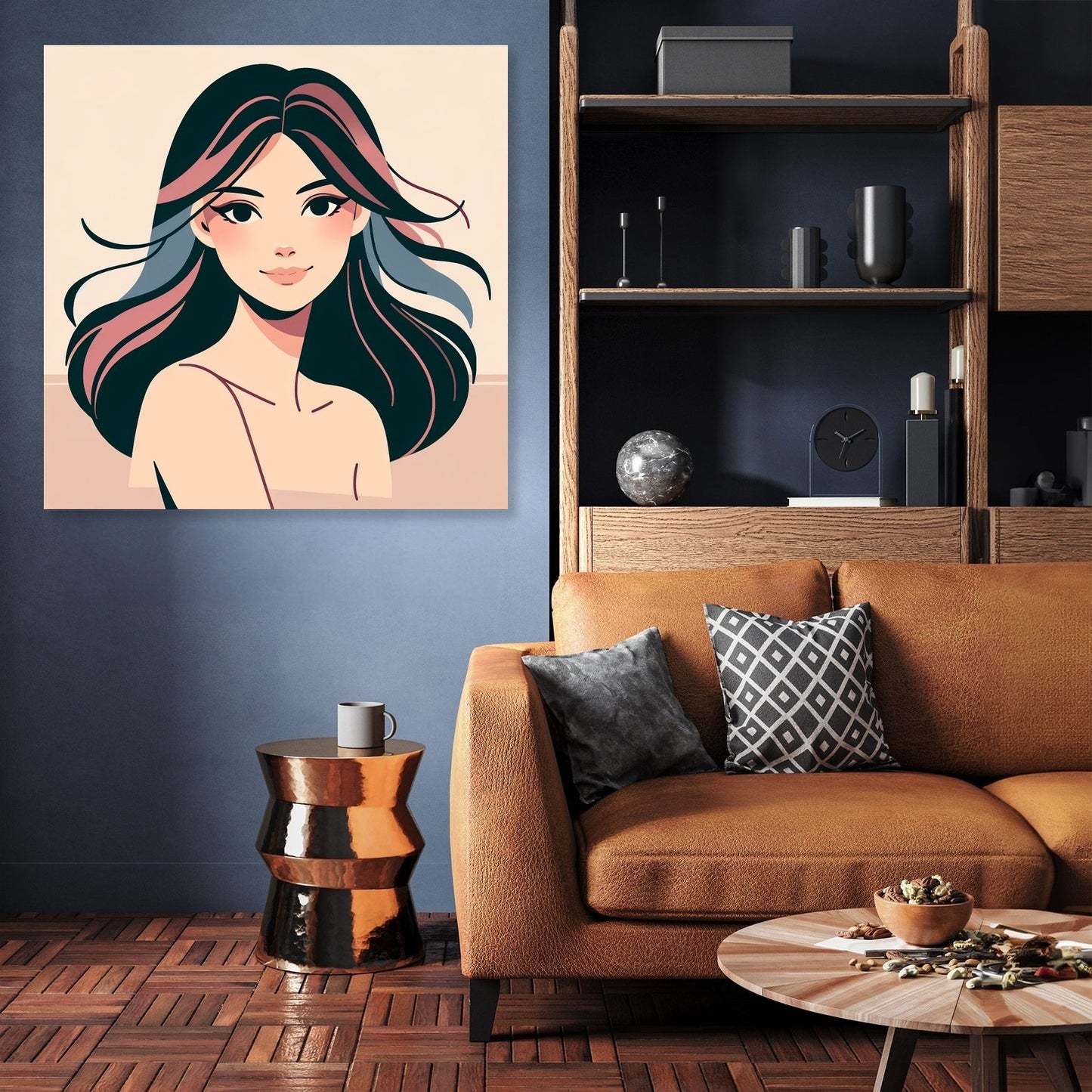Elegant Beauty Canvas