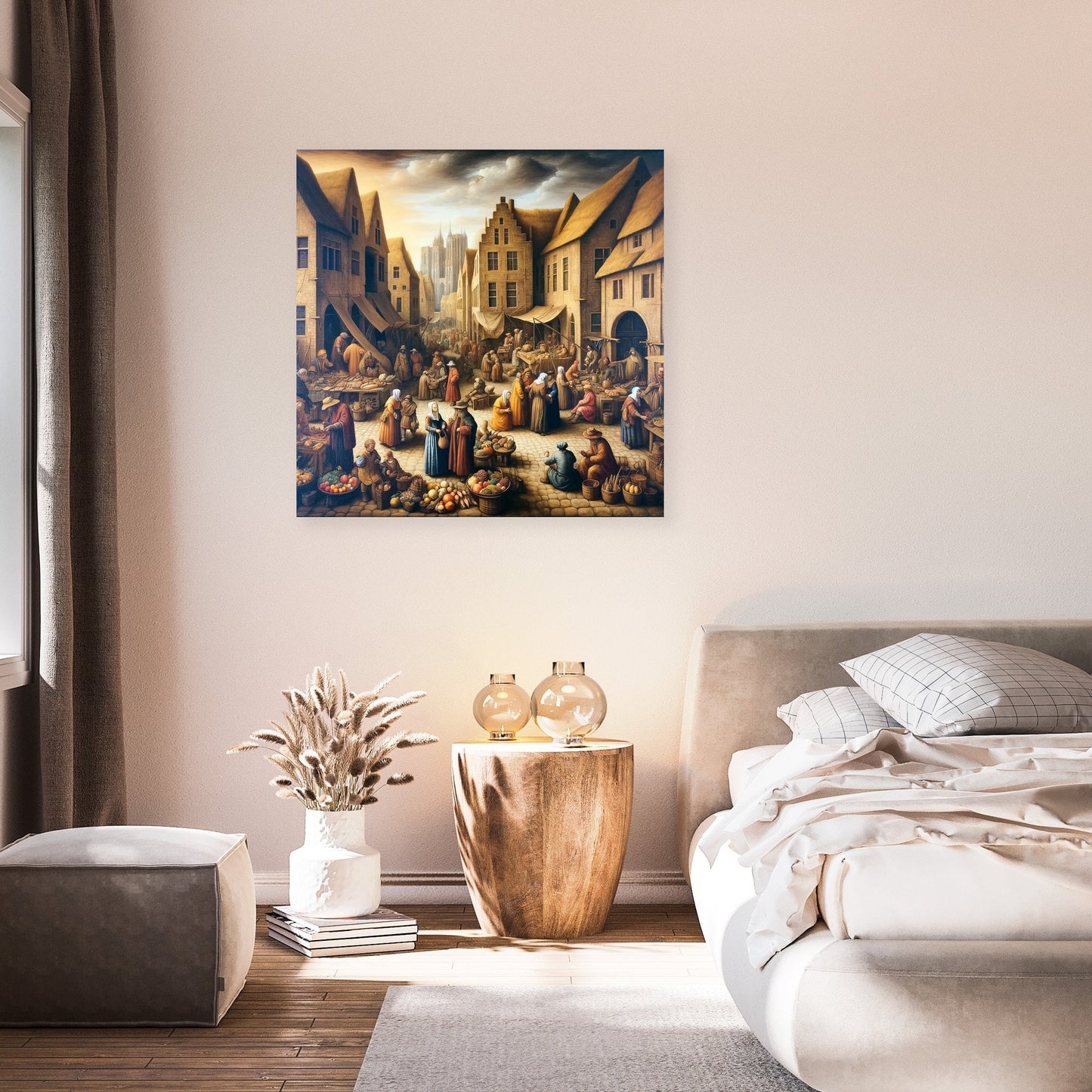 Market Day Canvas