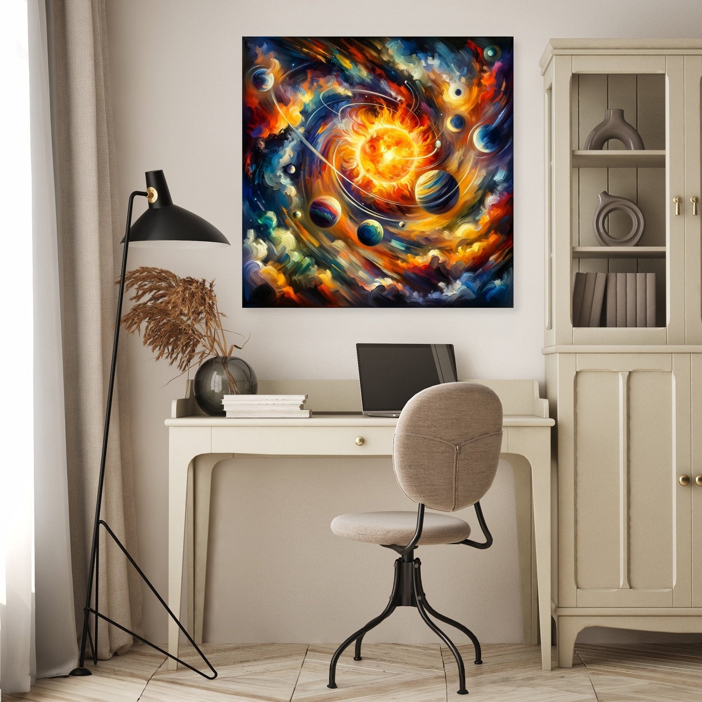 Emotive Cosmos Canvas