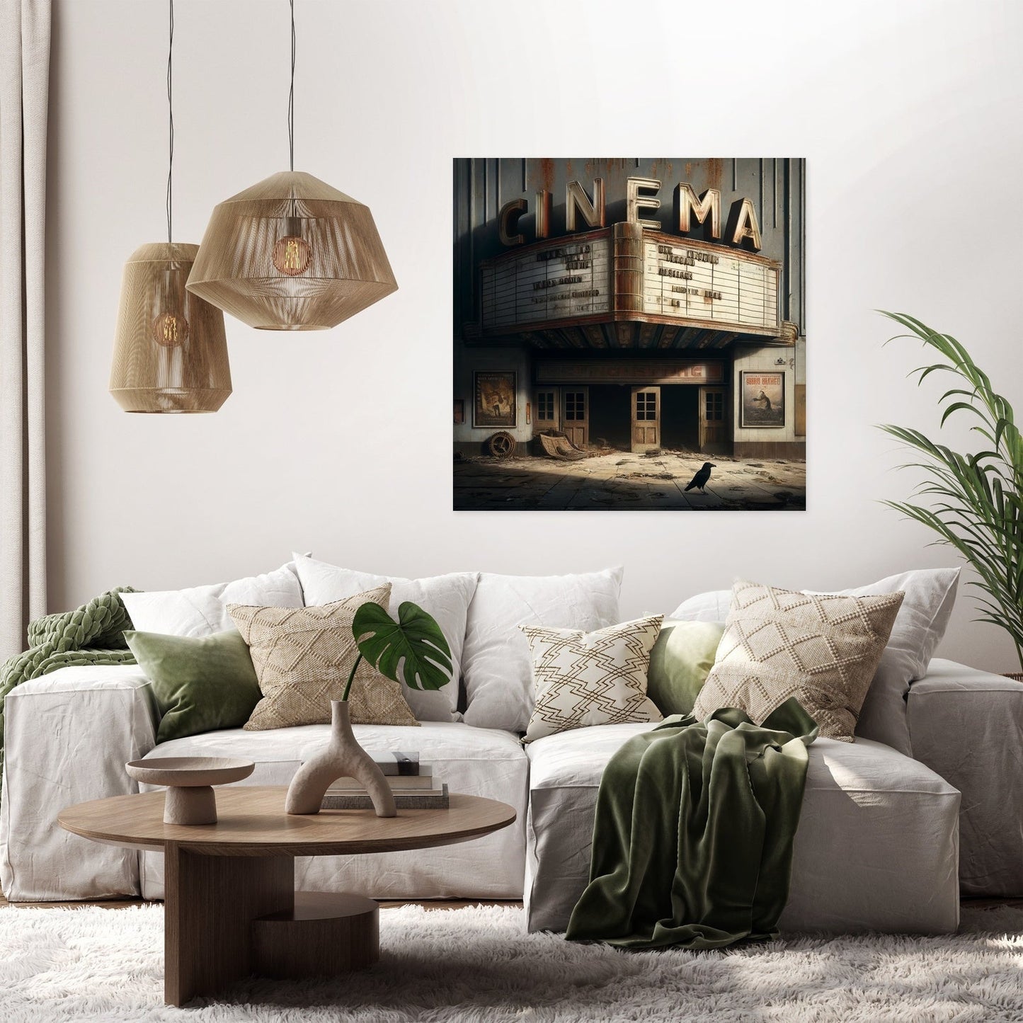 Silent Cinema Canvas