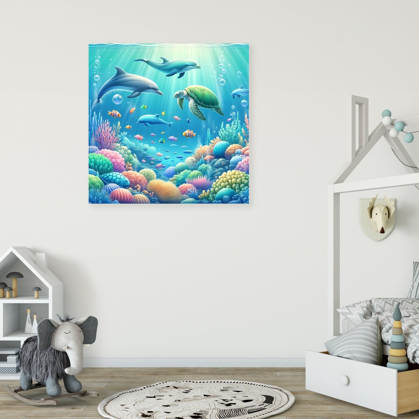 Underwater Wonderland Canvas