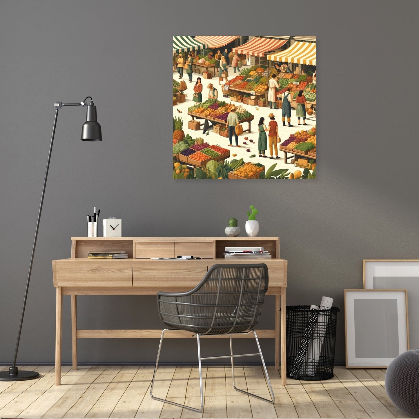 Market Fresh Canvas