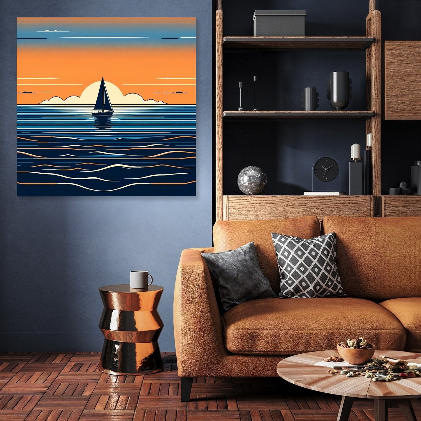 Contrasting Solitude Canvas