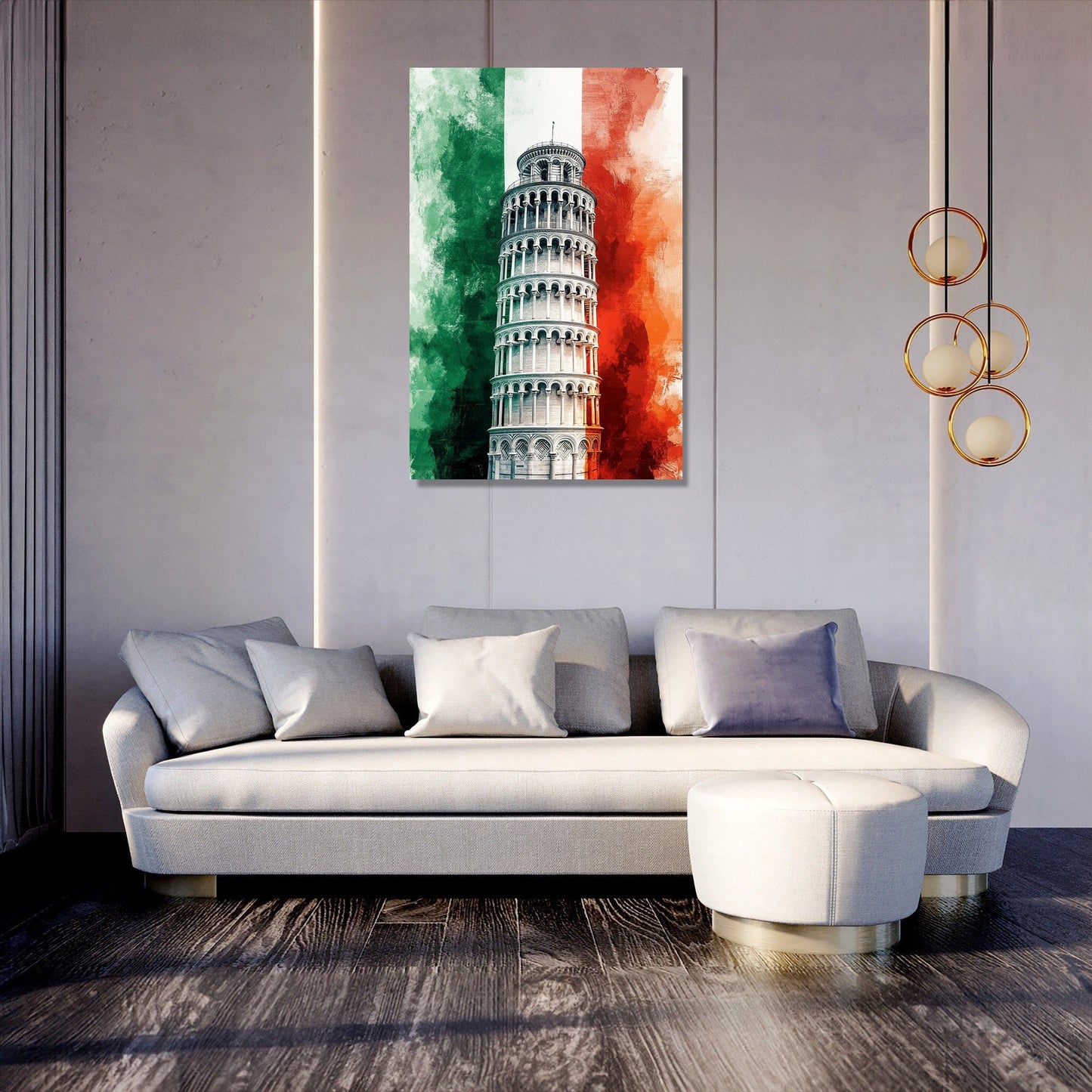 Pisa Glow Heritage Canvas