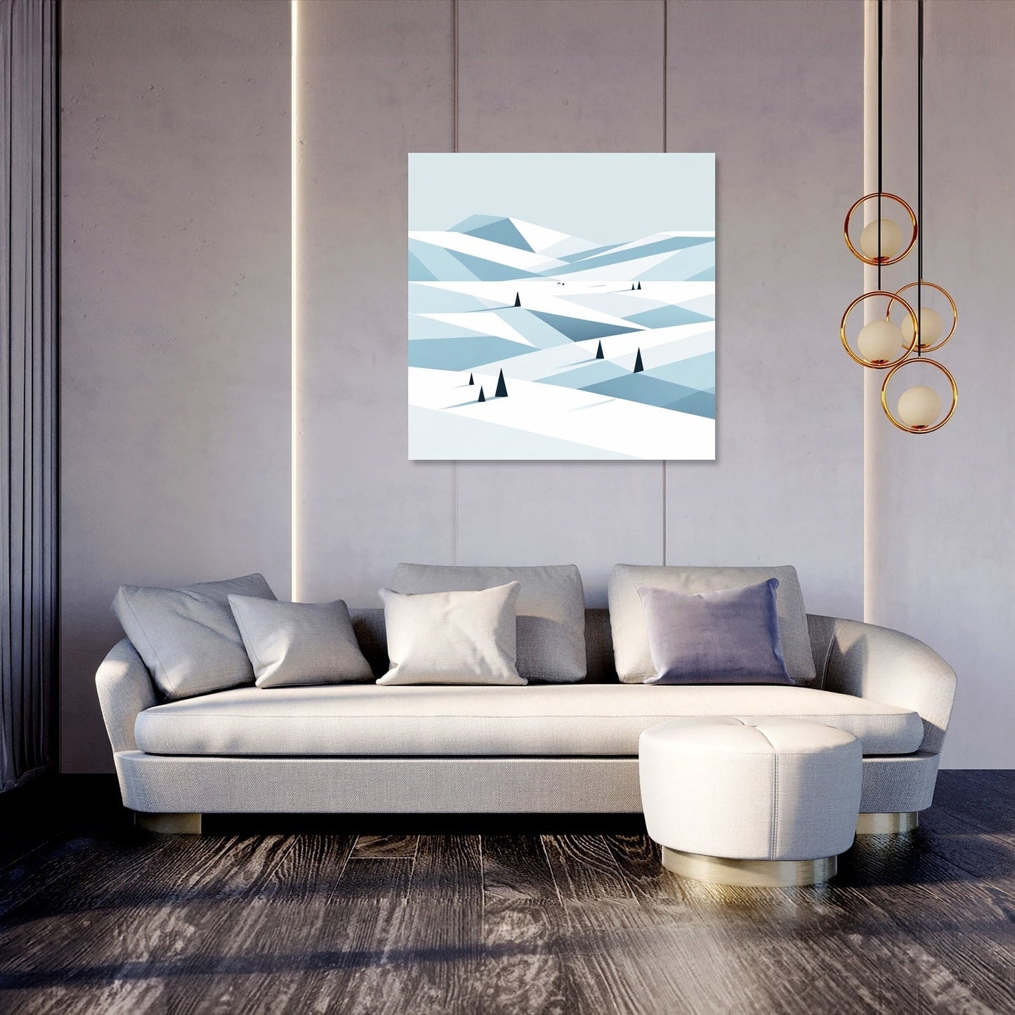 Winter Calm Canvas