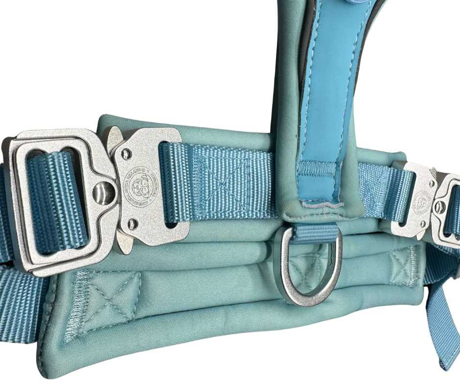 The 2.5cm BTactical™ Slip on Harness | Pastel Blue