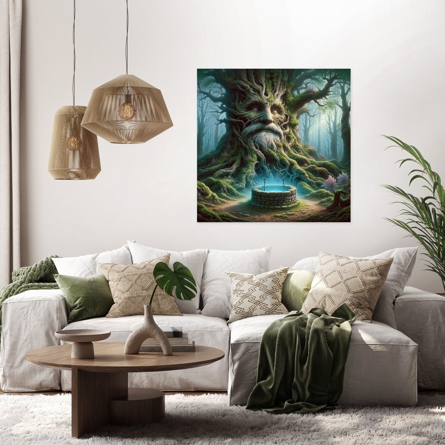 Ancient Watcher Canvas