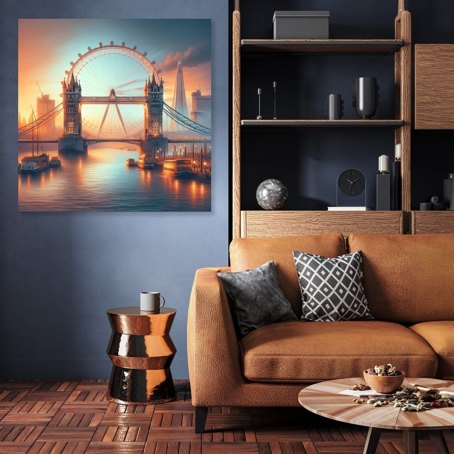 London Dusk Transition Canvas