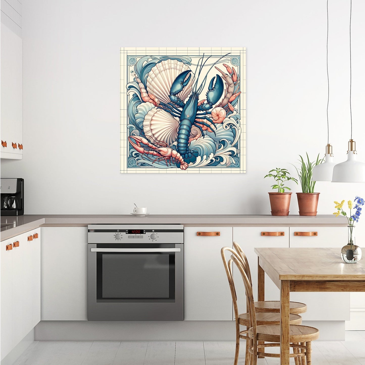 Seafood Splendor Canvas