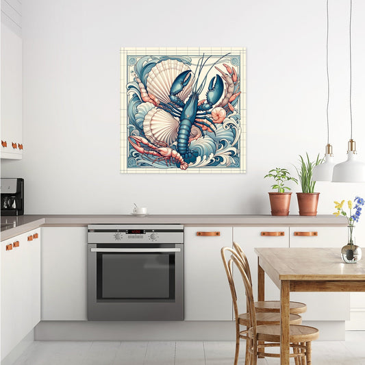 Seafood Splendor Canvas
