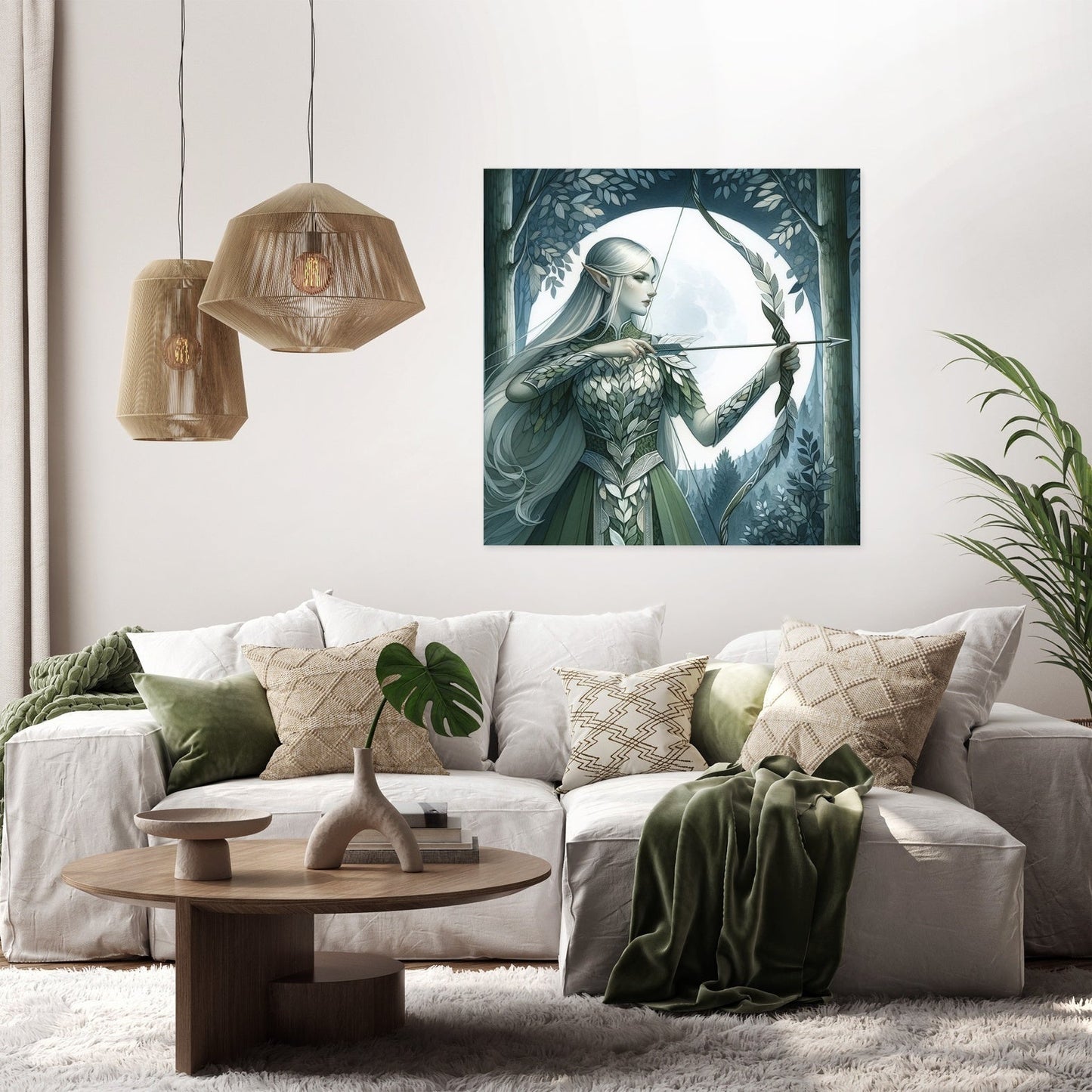 Elven Archer Canvas