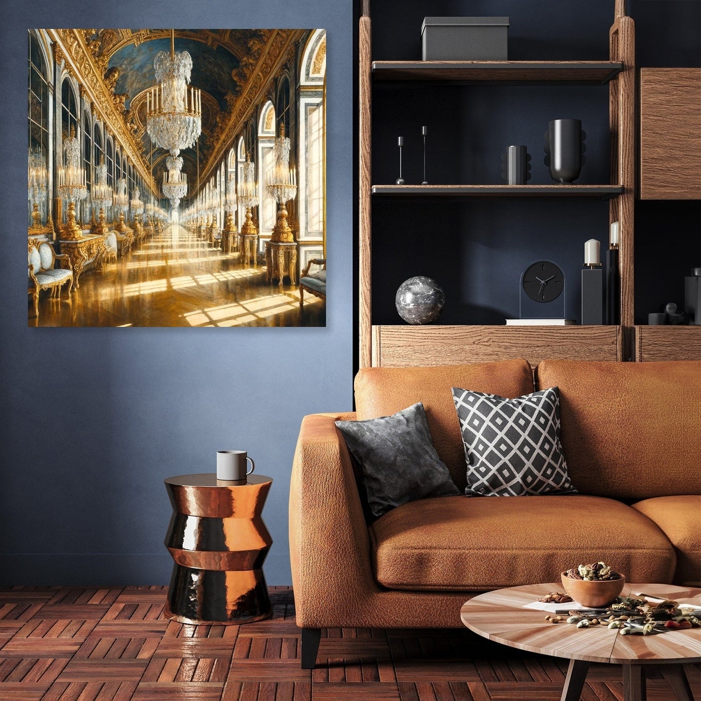 Hall of Mirrors Versailles Paris Canvas