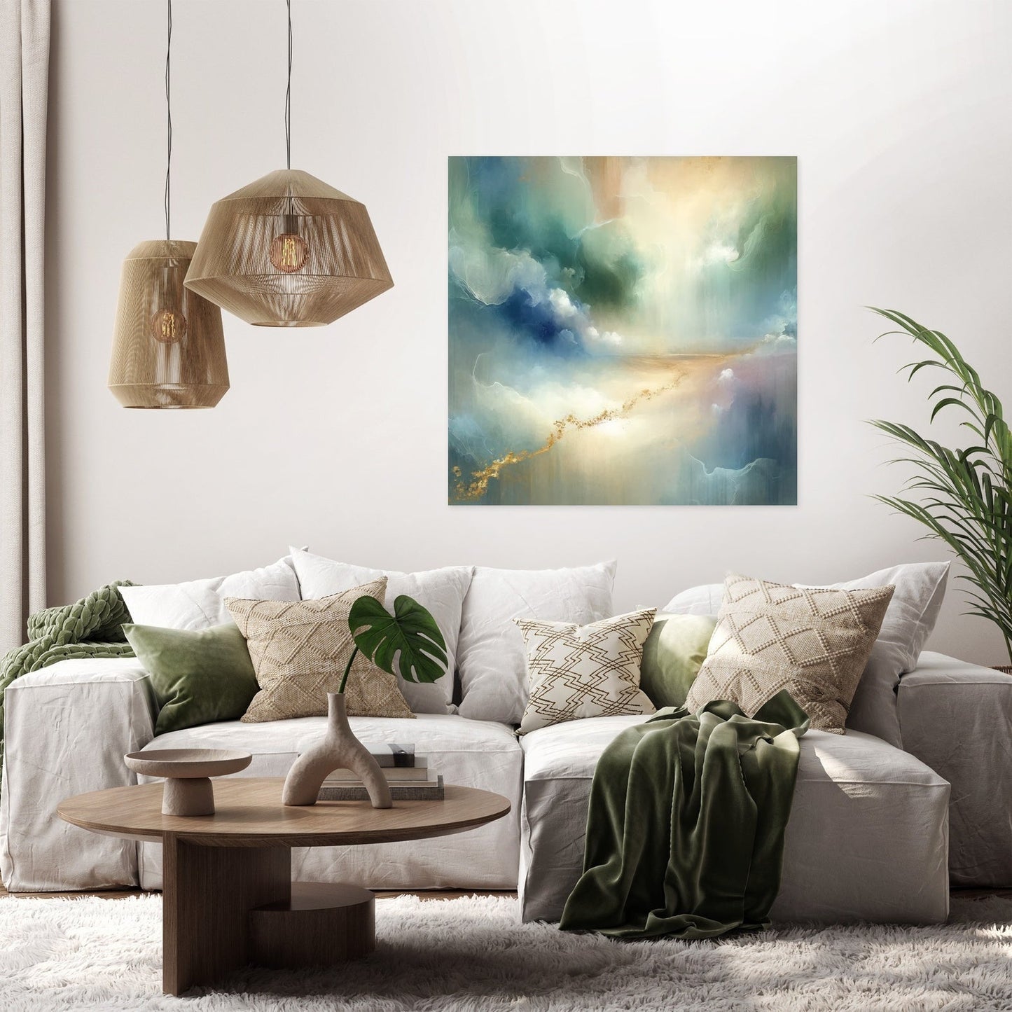 Ethereal Nature's Path Canvas
