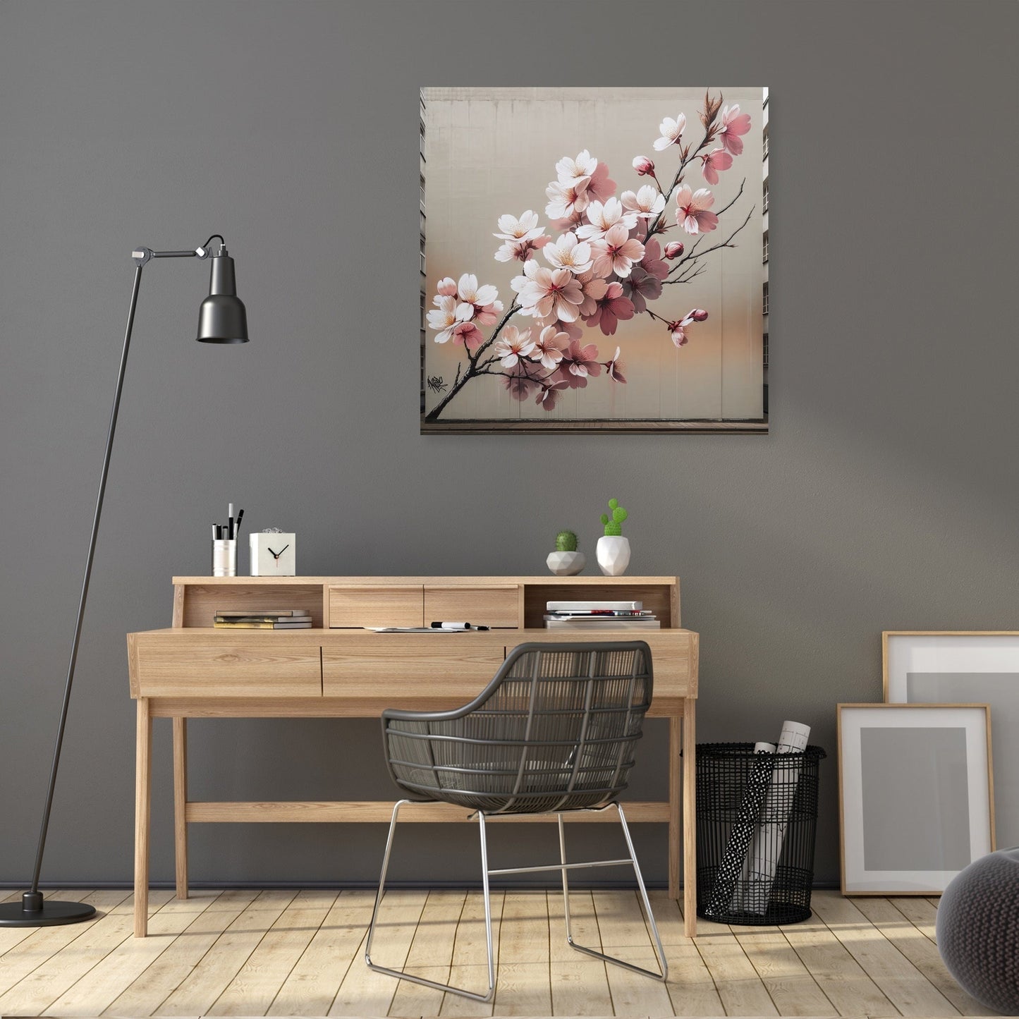 Cherry Blossom Elegance Canvas