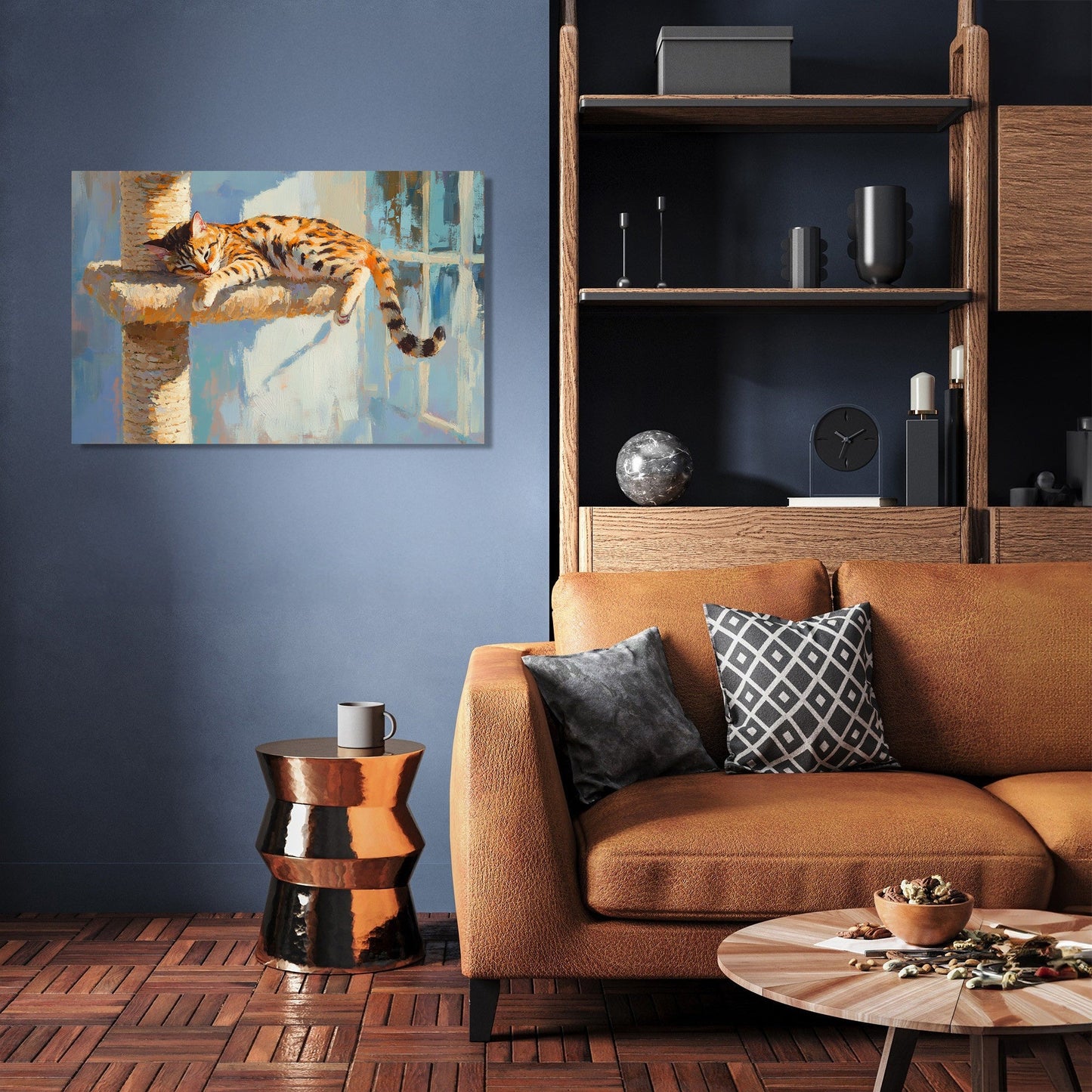 Bengal Ascent Canvas