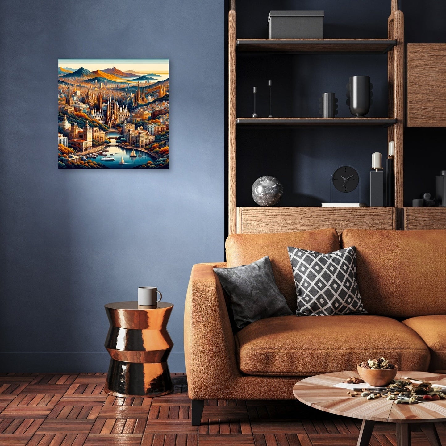 Dreaming in Barcelona Canvas