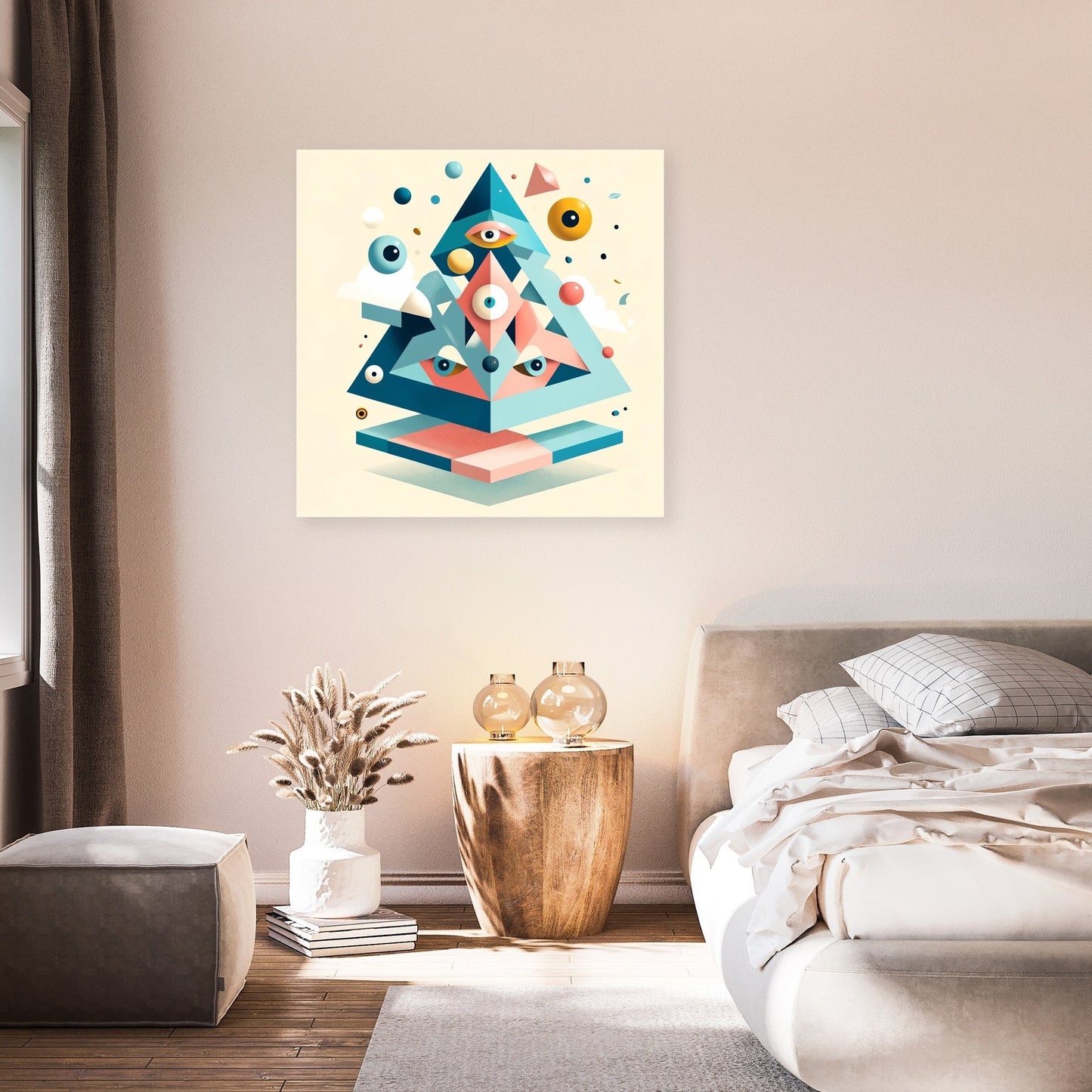 Dreamscape Pyramid Canvas
