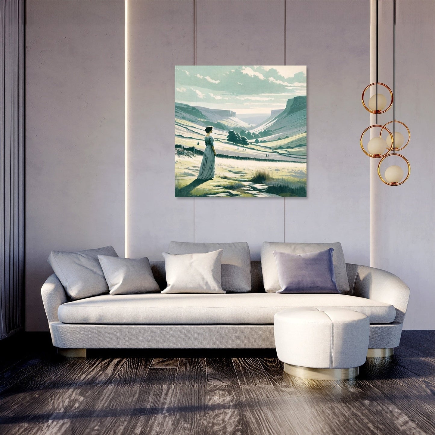 Reflective Solitude Canvas